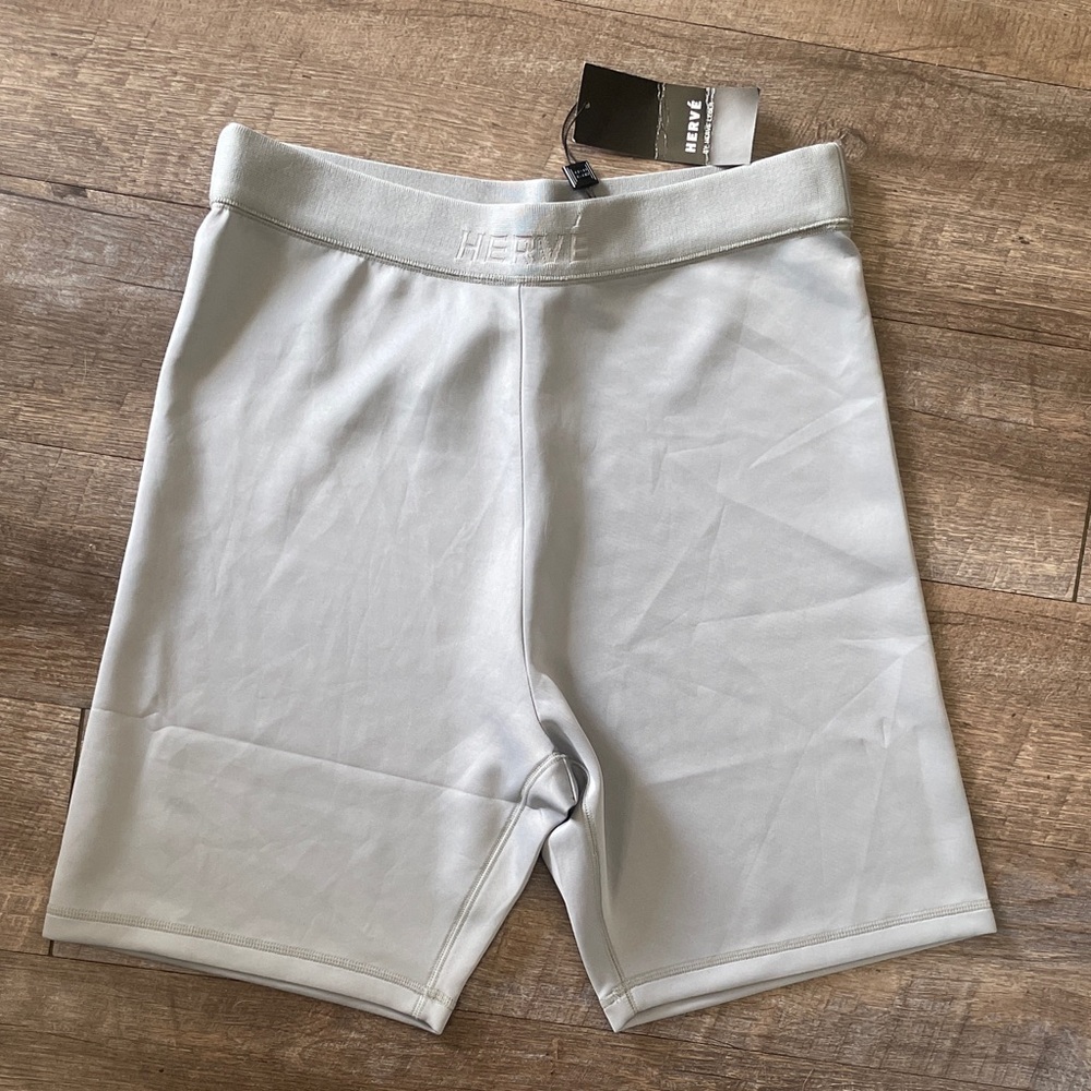 NWT Herve Leger Biker Shorts